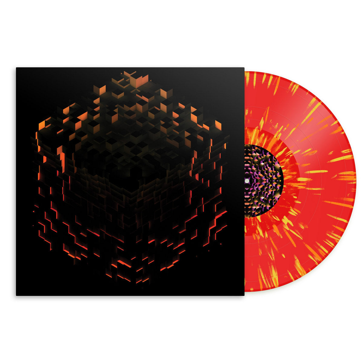 Minecraft Volume Beta: Red & Yellow Splatter Vinyl 2LP