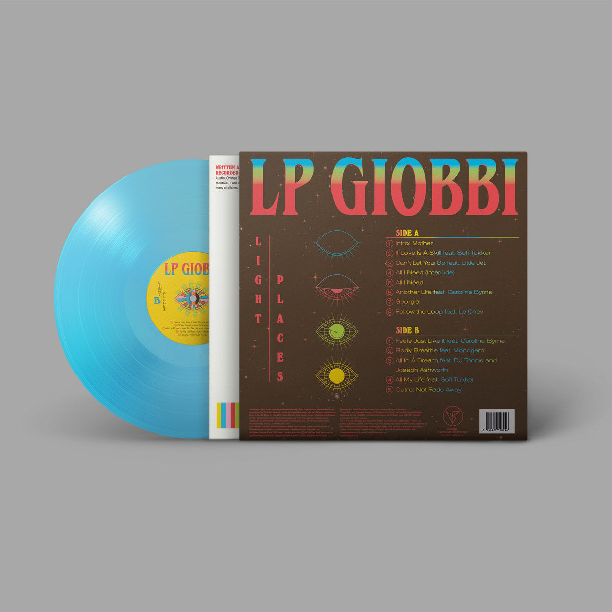 Light Places: Limited Light Blue Vinyl LP