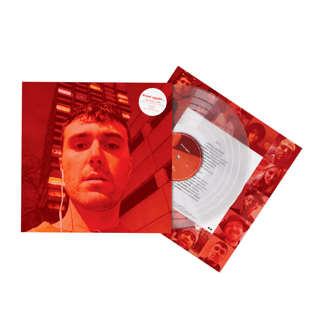 Actual Life (April 14 – December 17 2020): Clear Vinyl LP