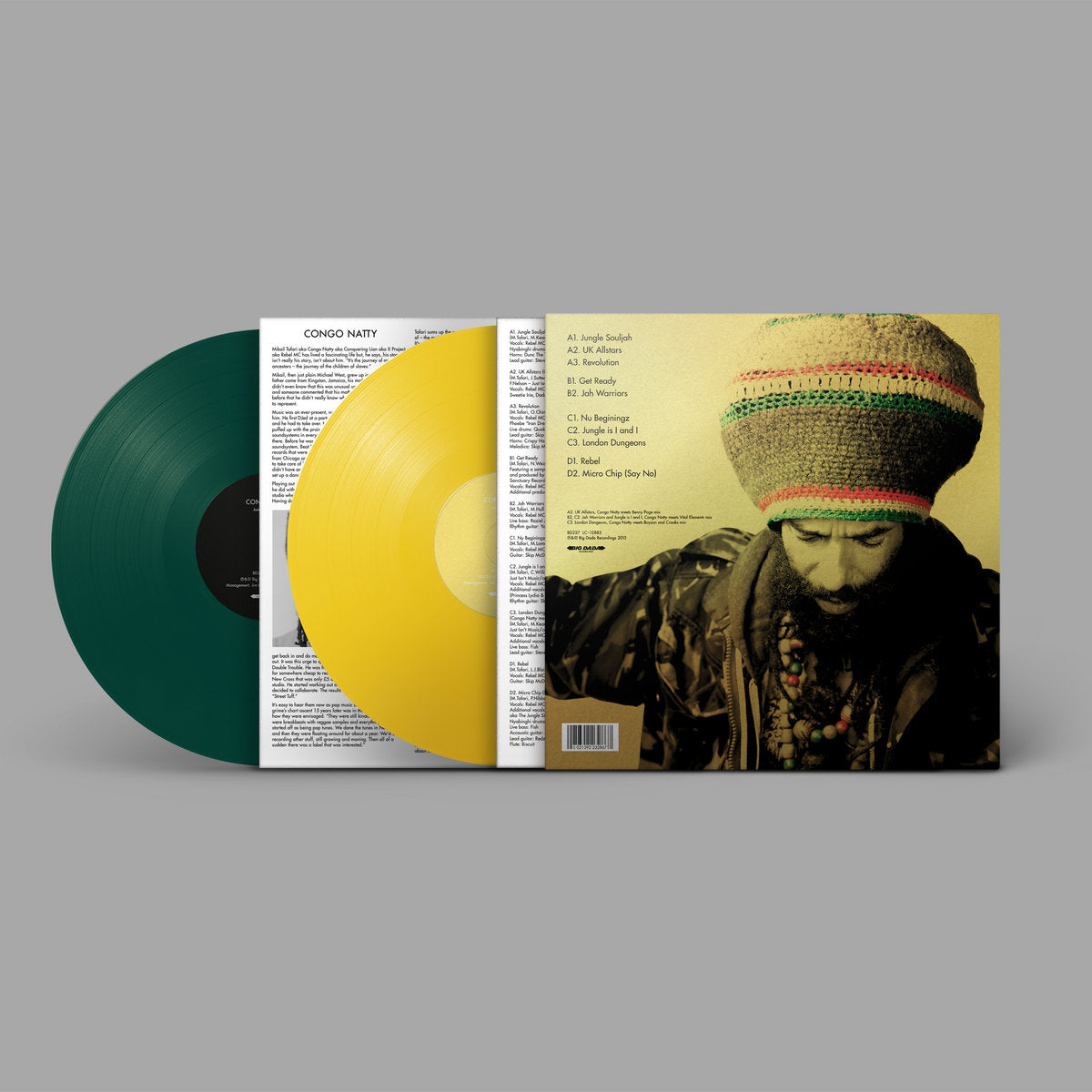 Jungle Revolution (10th Anniversary): Yellow and Green Vinyl LP