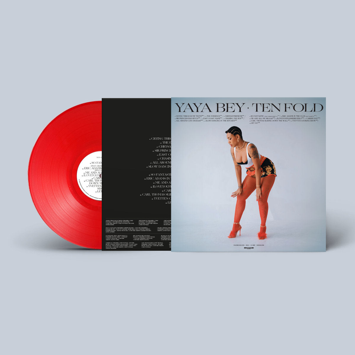 Ten Fold: Limited Translucent Red Vinyl LP