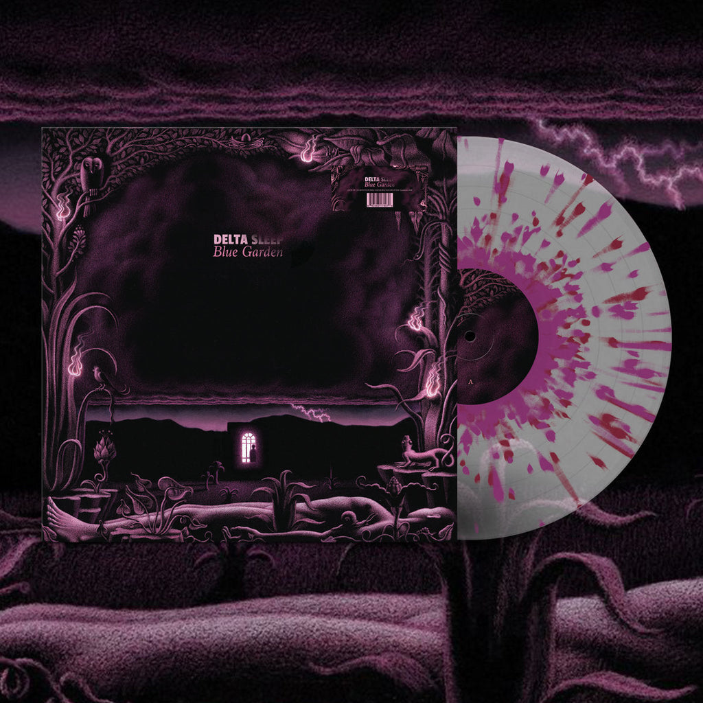 Blue Garden: Purple & Grey Splatter Vinyl LP