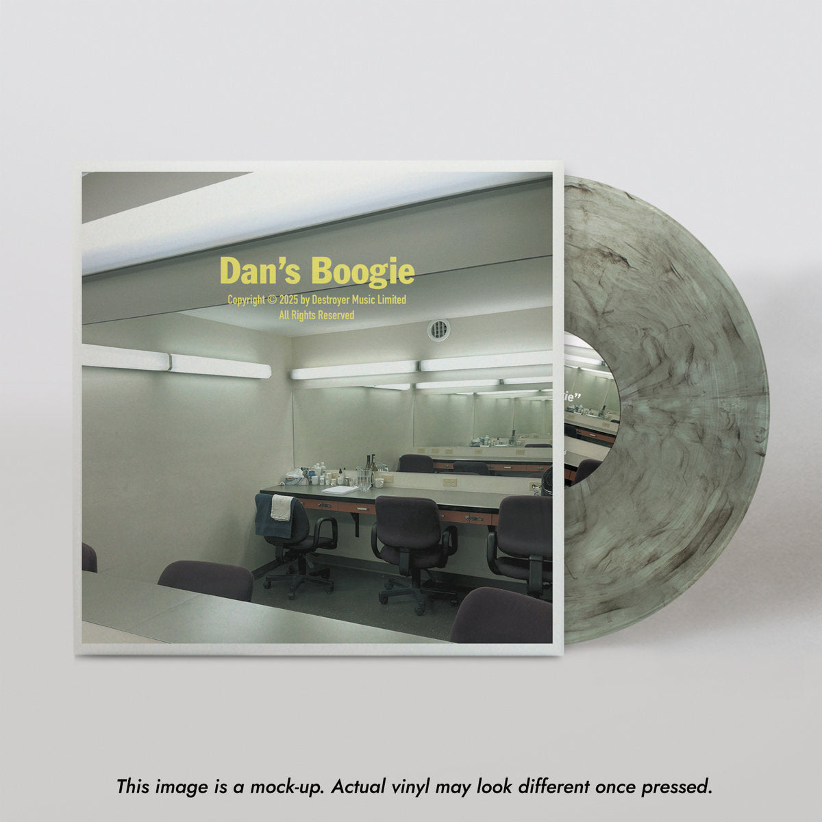 Dan’s Boogie: Black & Clear Swirl Vinyl LP