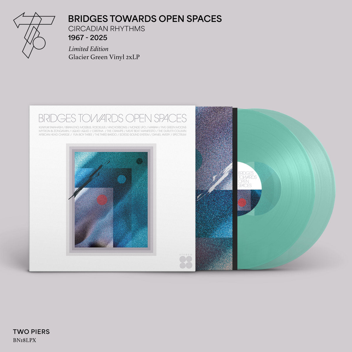 Bridges Towards Open Spaces - Circadian Rhythms 1967-2025: Glacier Green Vinyl 2LP