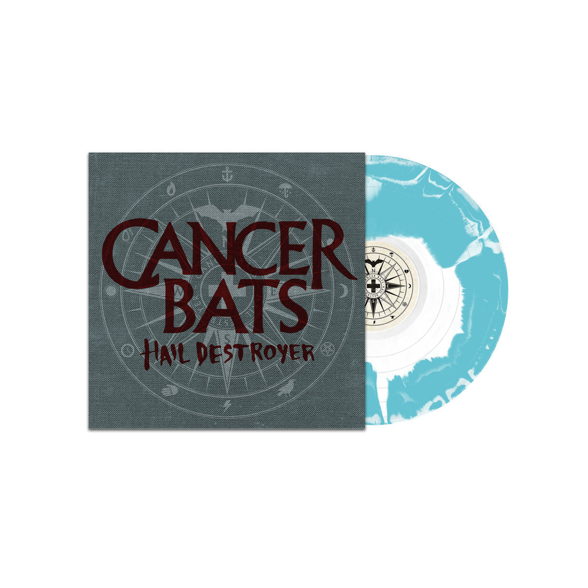 Hail Destroyer: Blue & White Colour-in-Colour Vinyl LP