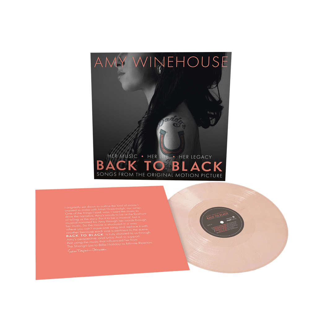 Back To Black - Songs from the Original Motion Picture: Exclusive Peach Vinyl LP