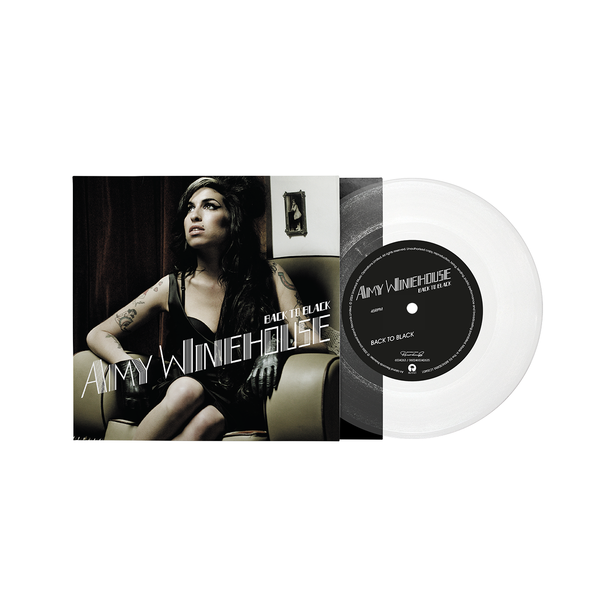 Back To Black: 7" Clear Vinyl