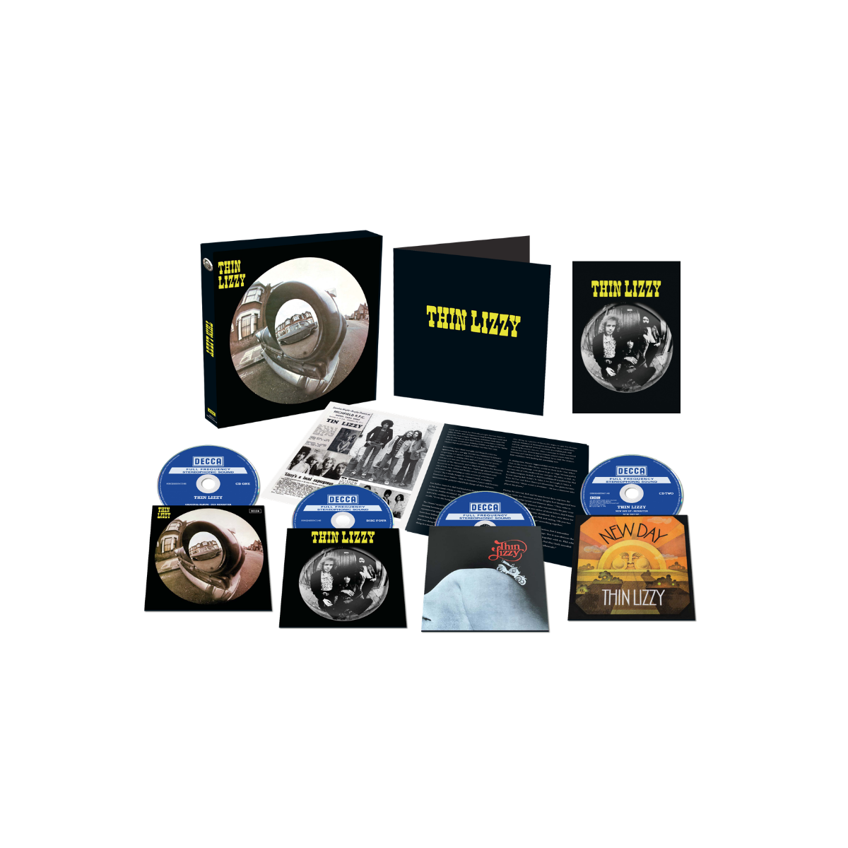 Thin Lizzy: 3CD + Blu-Ray + Signed Card