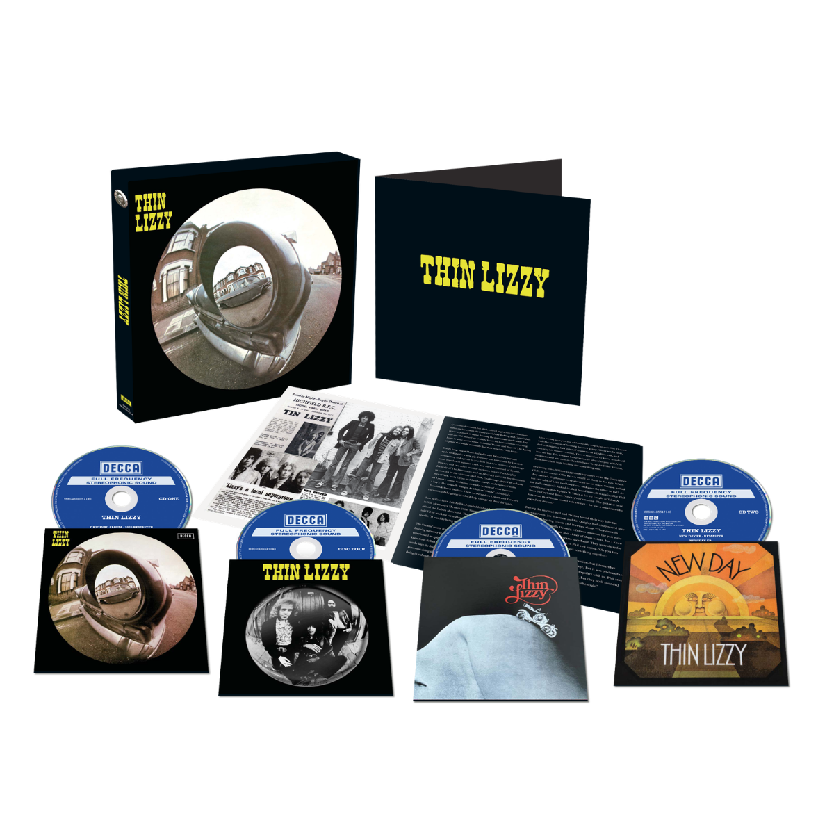 Thin Lizzy: Thin Lizzy: 3CD + Blu-Ray