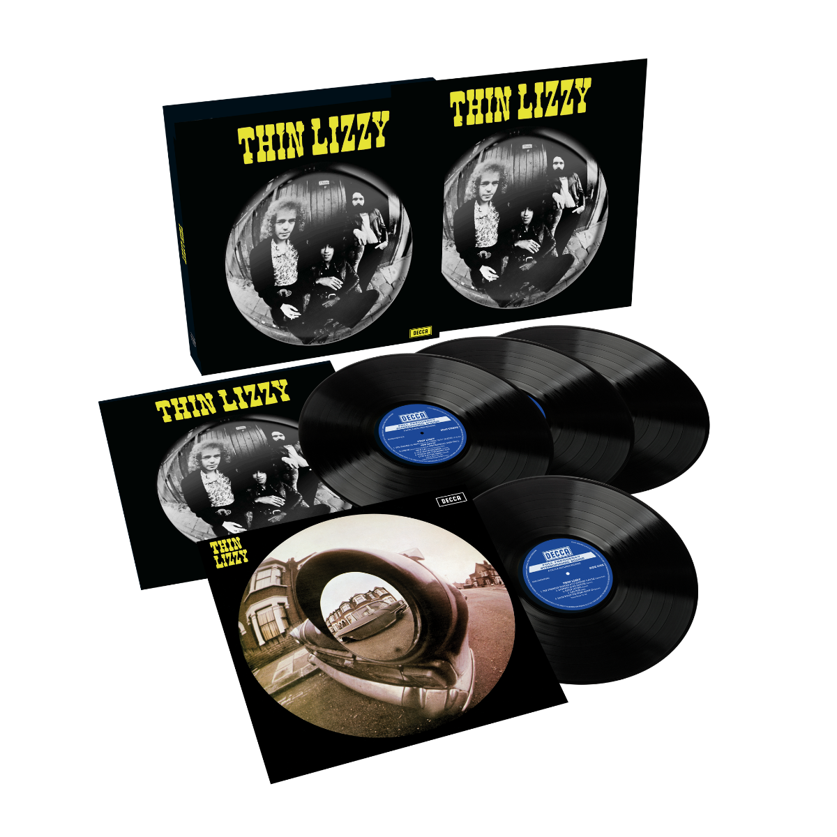 Thin Lizzy: Black 4LP Vinyl