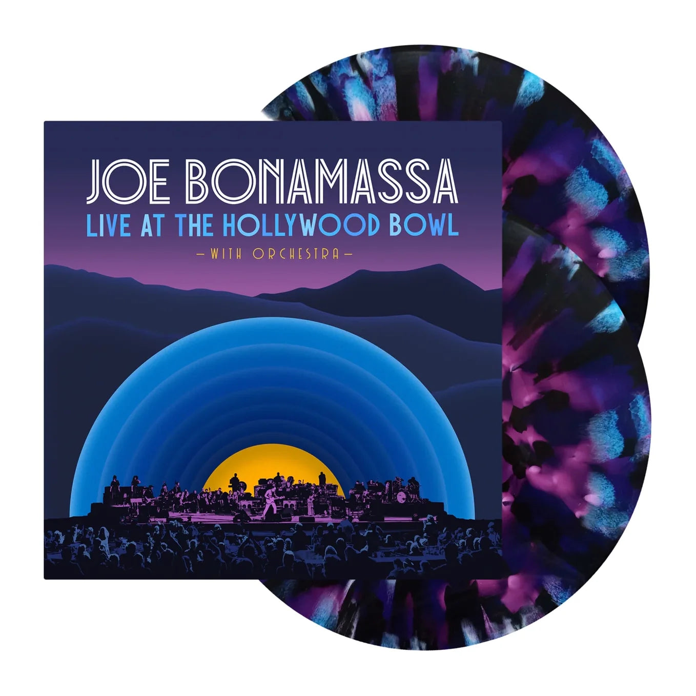 Live At The Hollywood Bowl With Orchestra: Purple Blue Lagoon & Blue Eclipse Vinyl 2LP