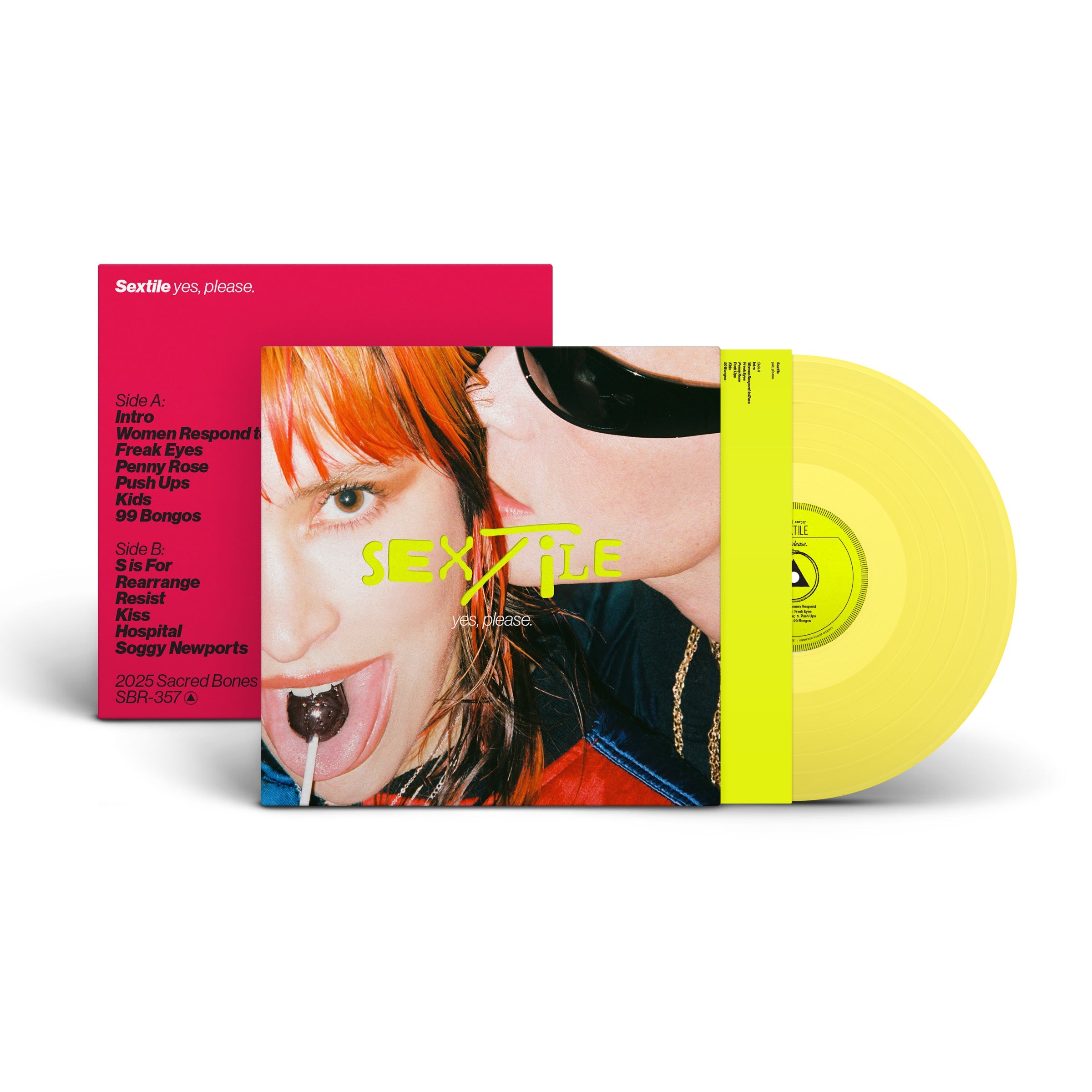 yes, please: Yellow Coloured Vinyl