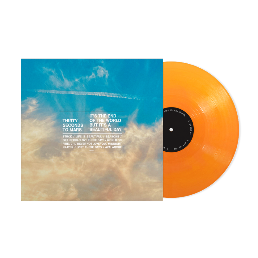It's The End Of The World But It's A Beautiful Day: Opaque Orange Vinyl LP