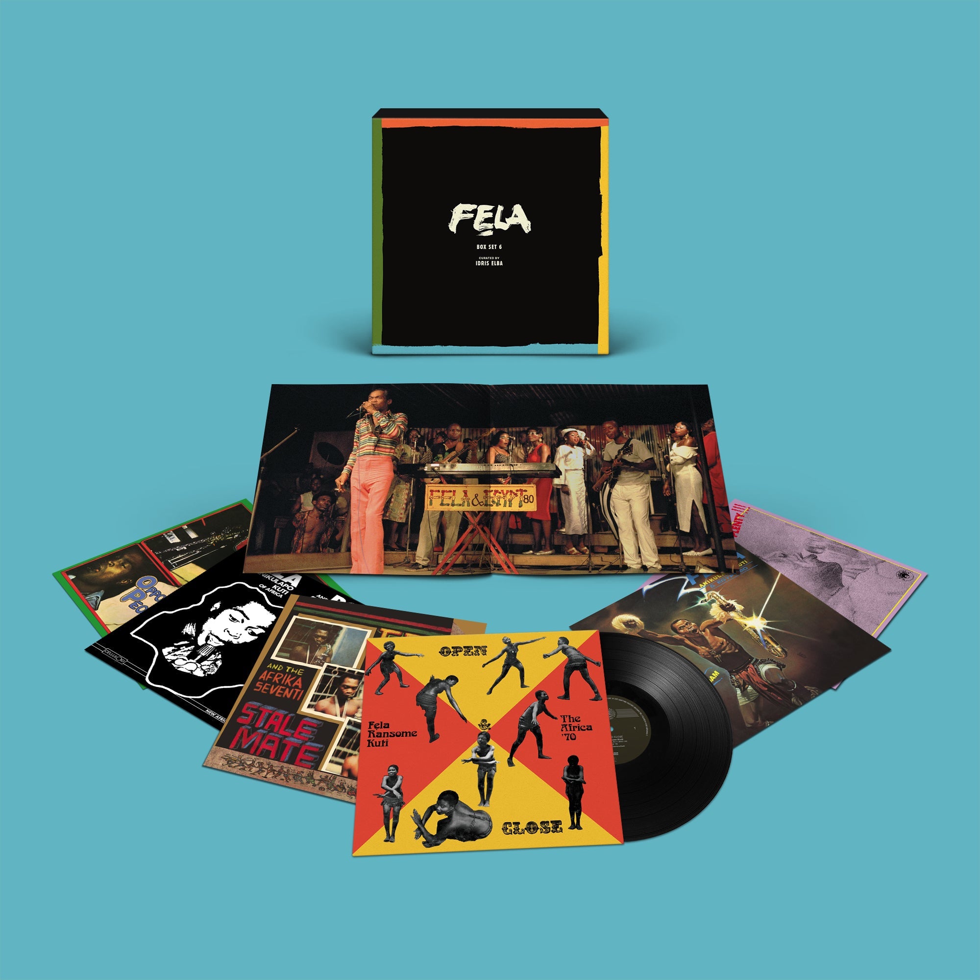 Box Set #6 - Curated by Idris Elba: Limited Vinyl 6LP Box Set