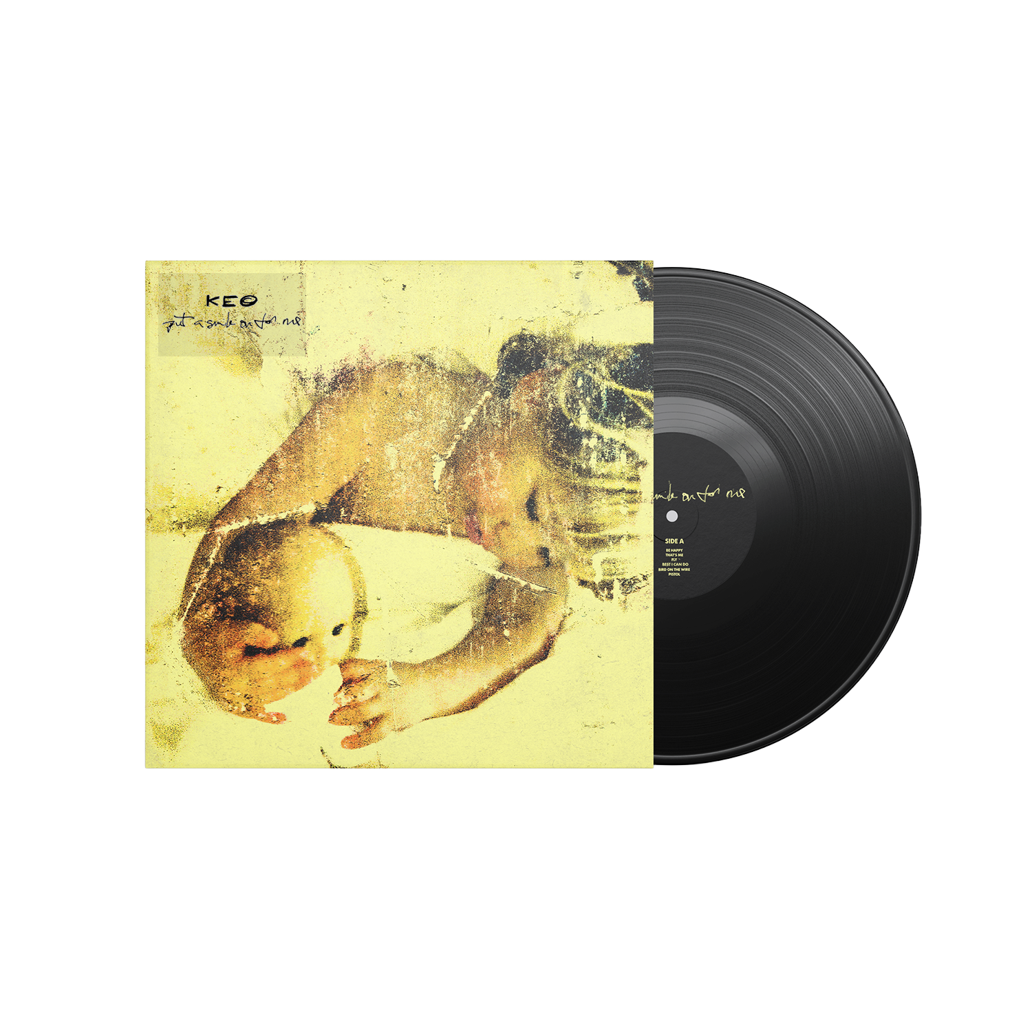 Put A Smile On For Me - Standard Black LP