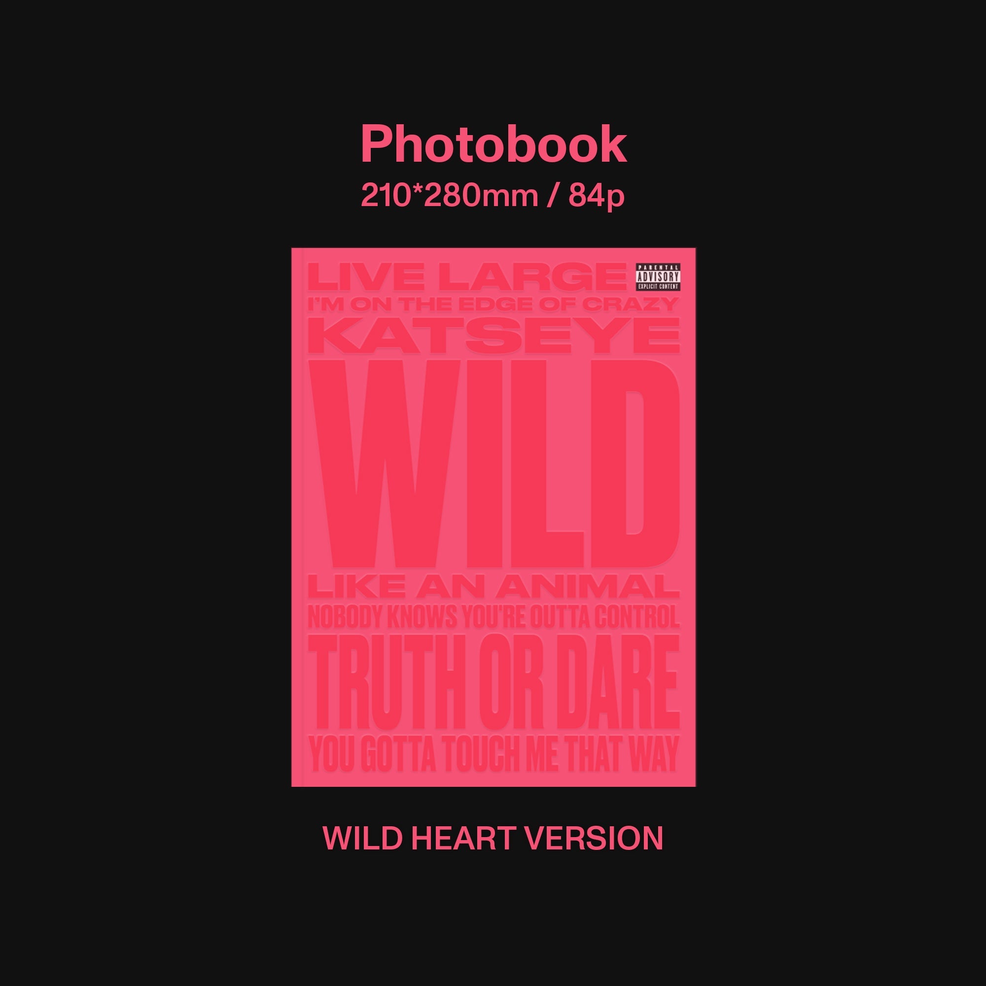 WILD - Wild heart ver. CD