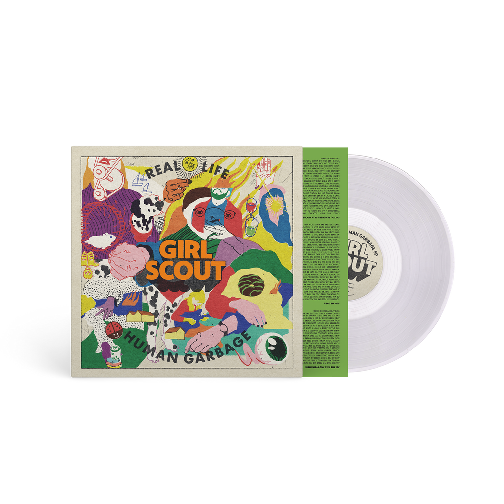 Real Life Human Garbage / Granny Music: Limited Clear Vinyl LP