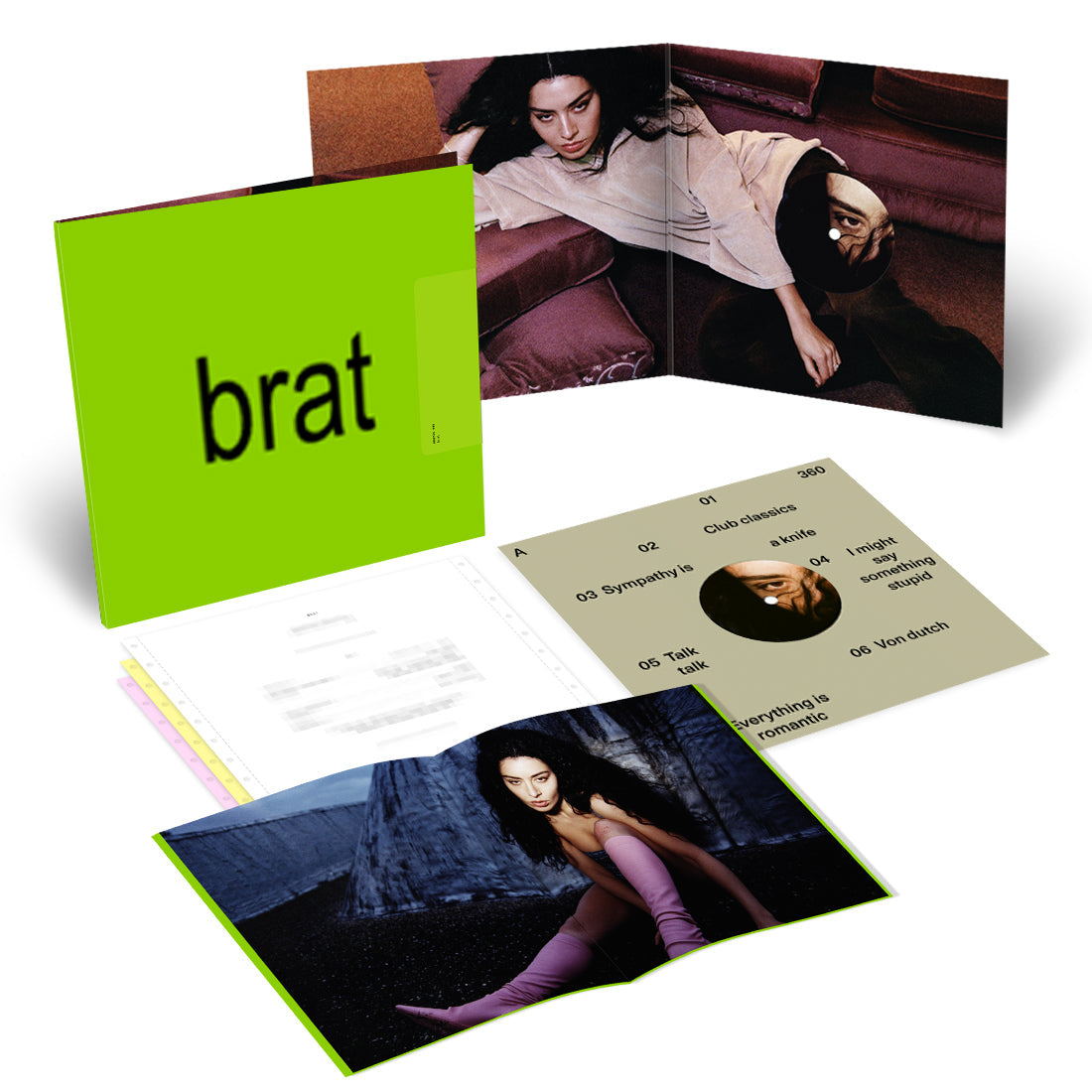 BRAT: Translucent Black Vinyl LP