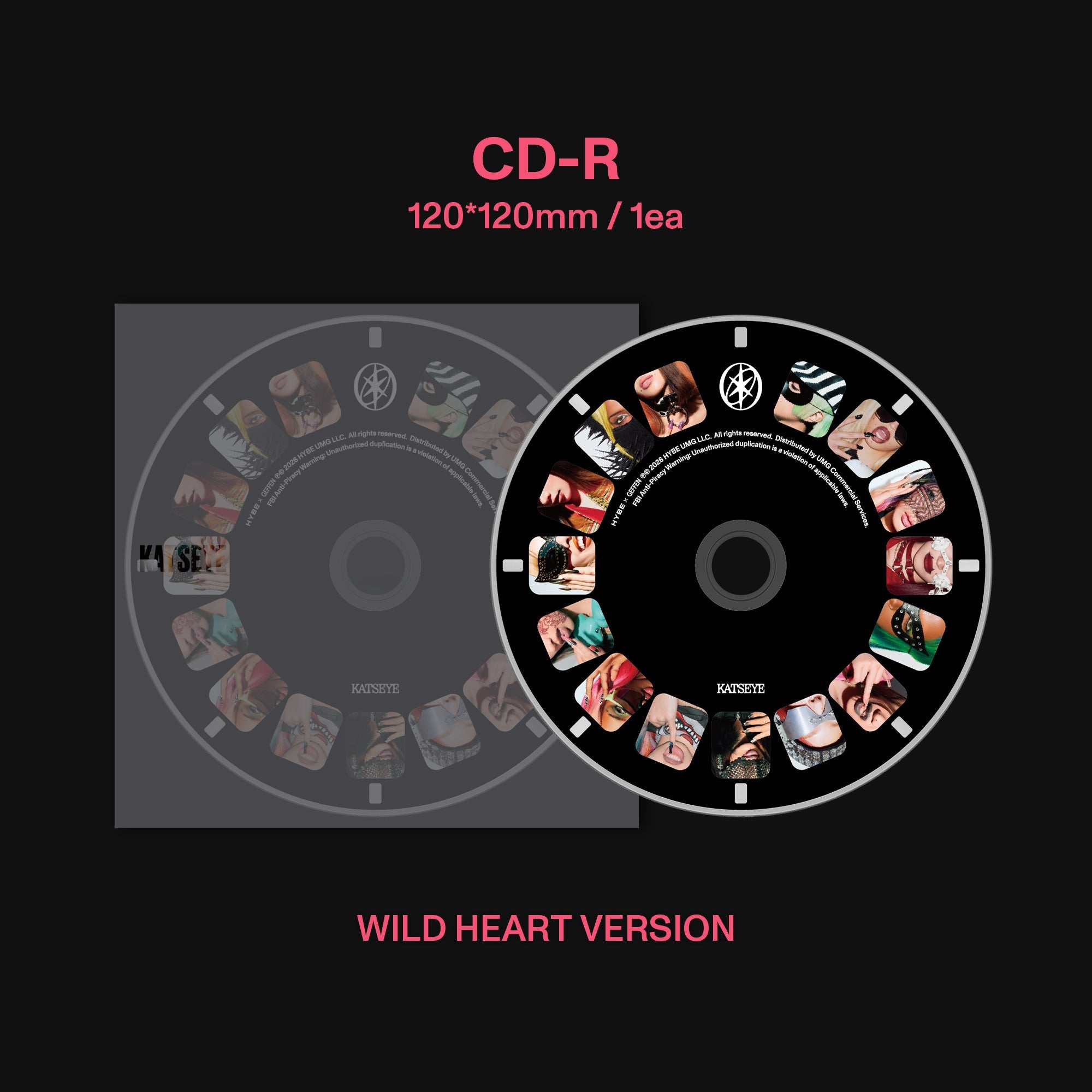 WILD - Wild heart ver. CD