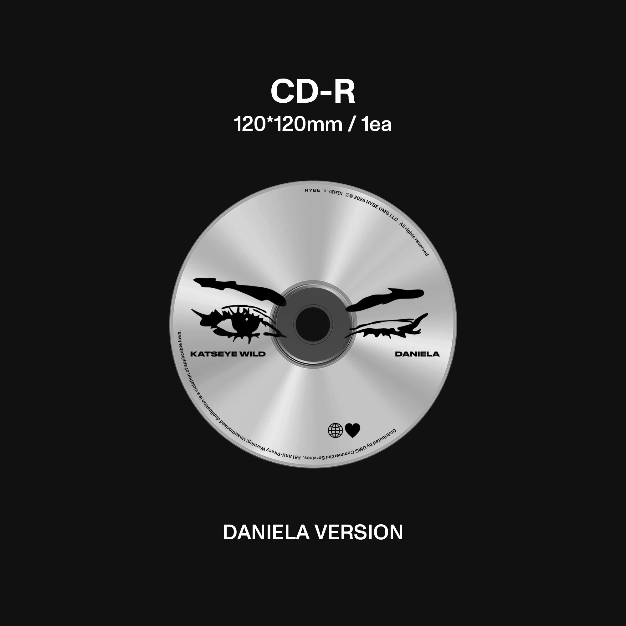 WILD (Daniela ver.) CD