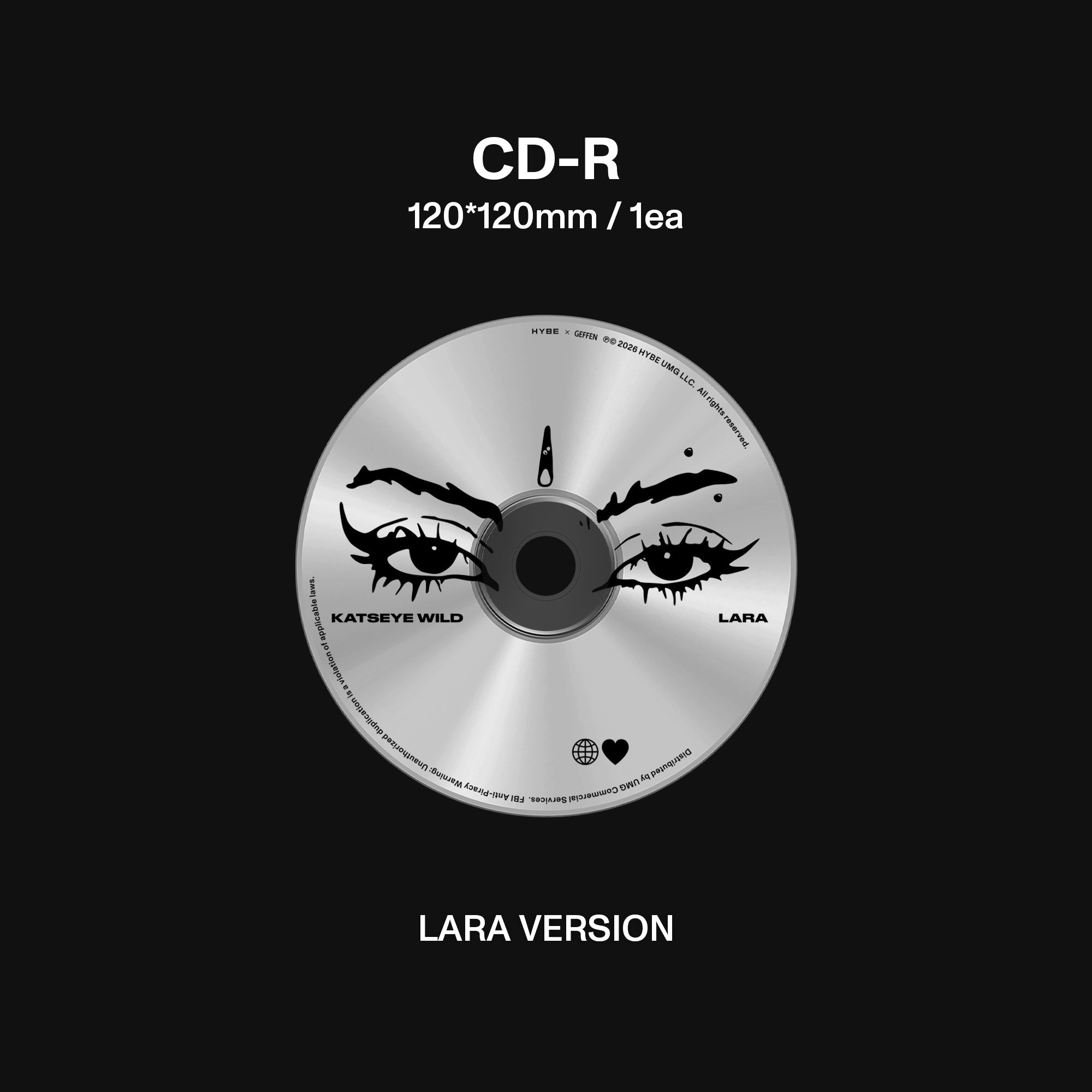 WILD (Lara ver.) CD