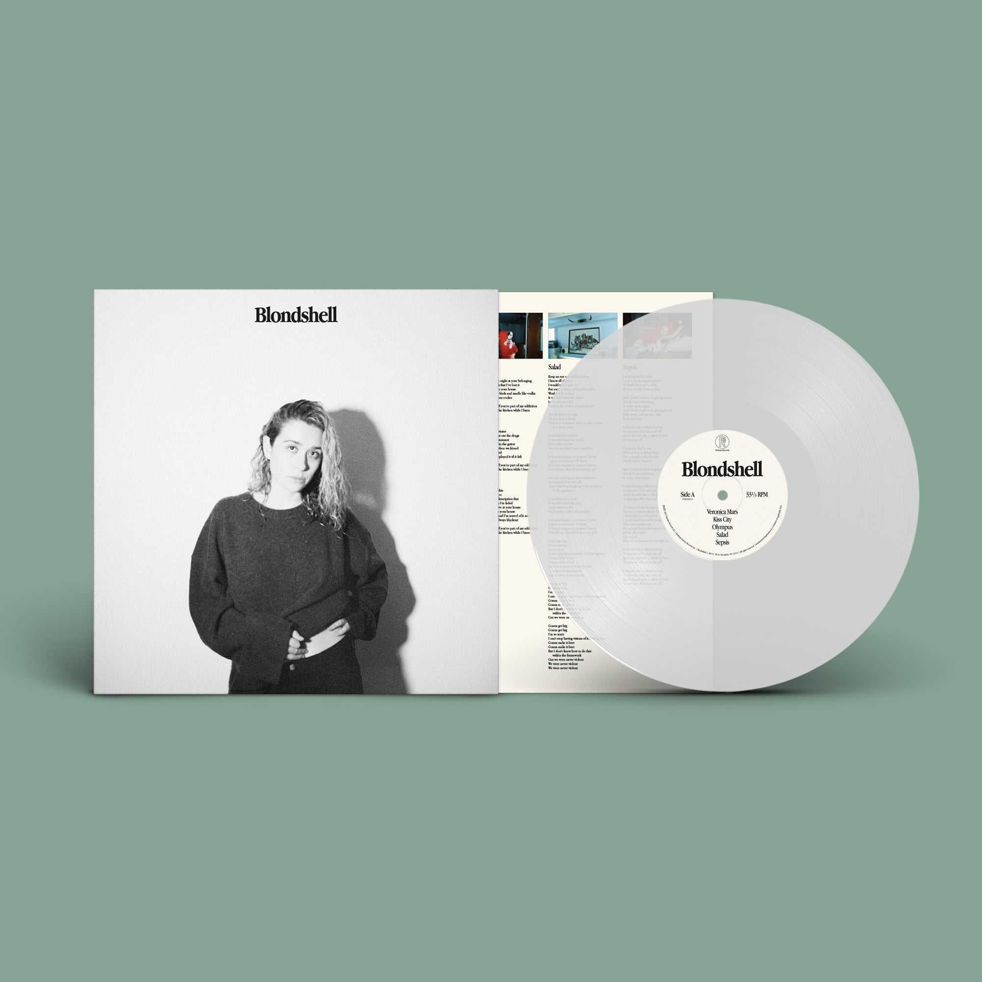 Blondshell: Limited Edition Clear Vinyl LP