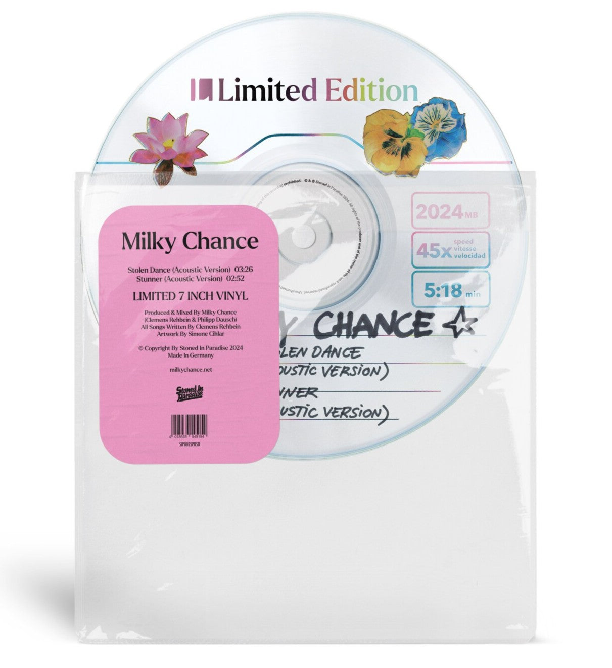 Stolen Dance: Limited Picture Disc Vinyl 7" Single