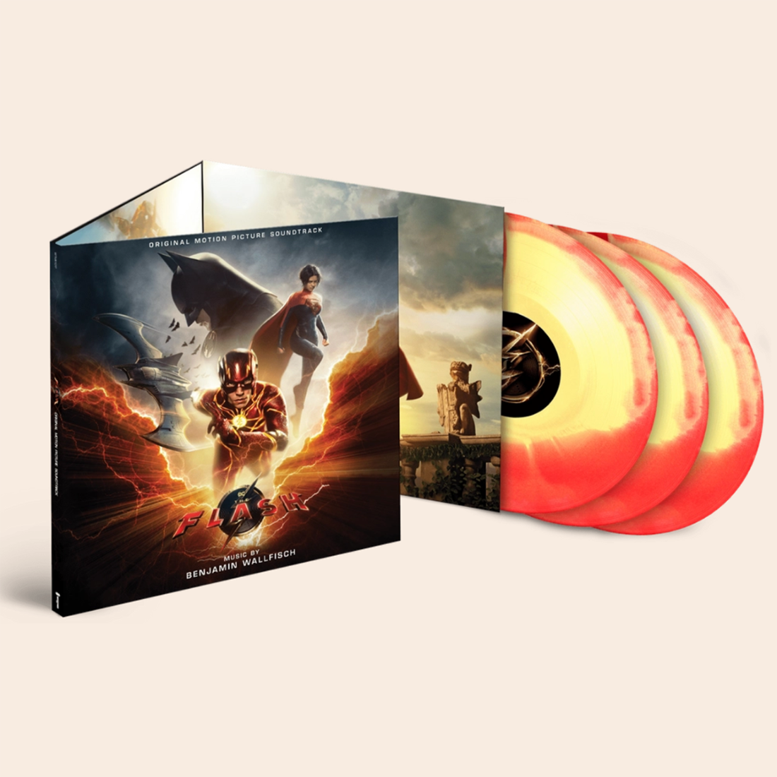 The Flash (Original Motion Picture Soundtrack): Red/Yellow Vinyl 3LP