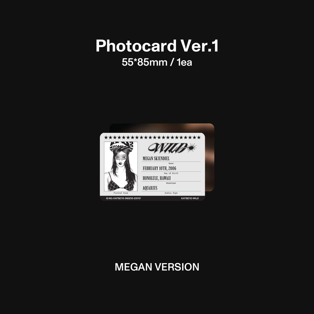 WILD (Megan ver.) CD