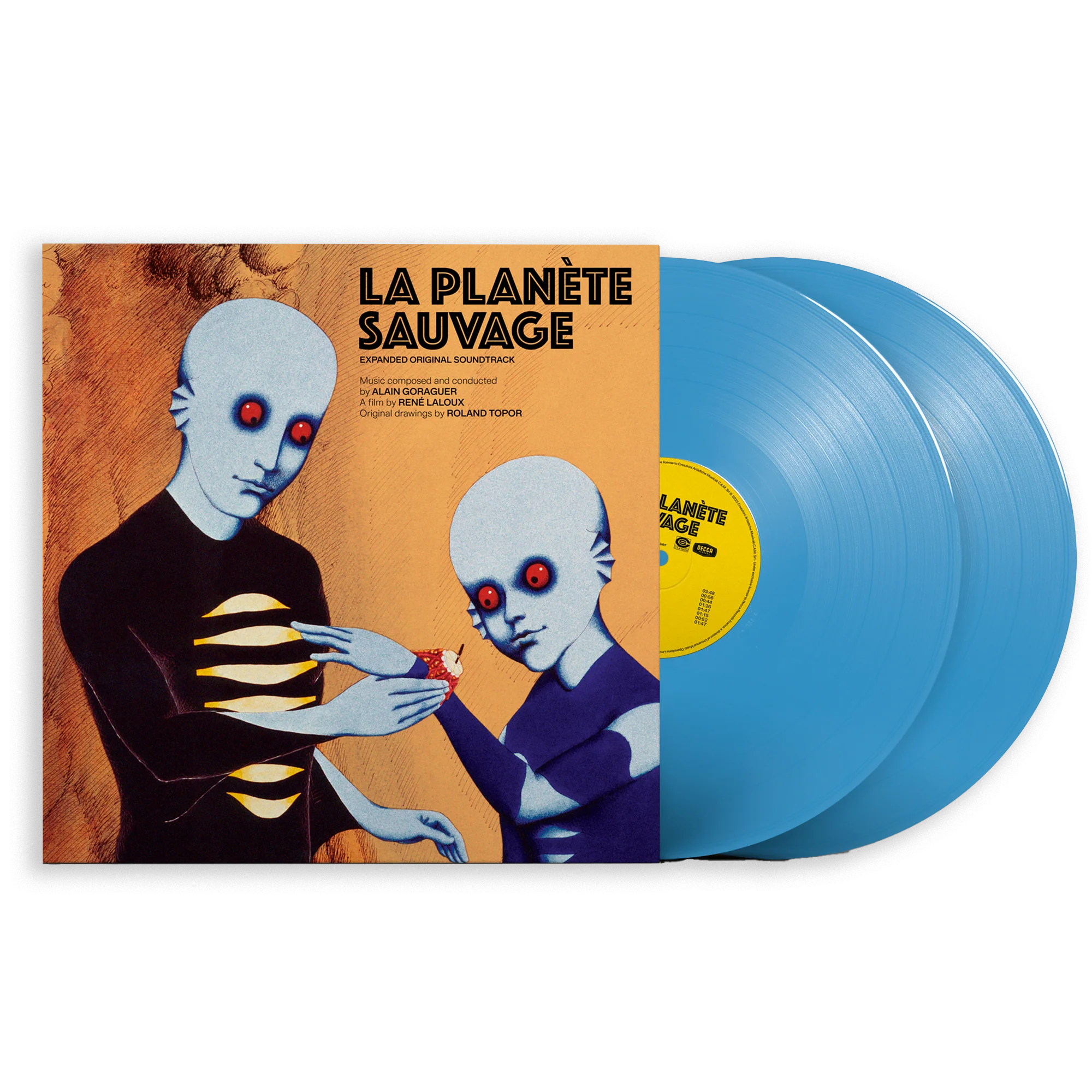 La Planète Sauvage (OST): Deluxe Edition Blue Vinyl 2LP