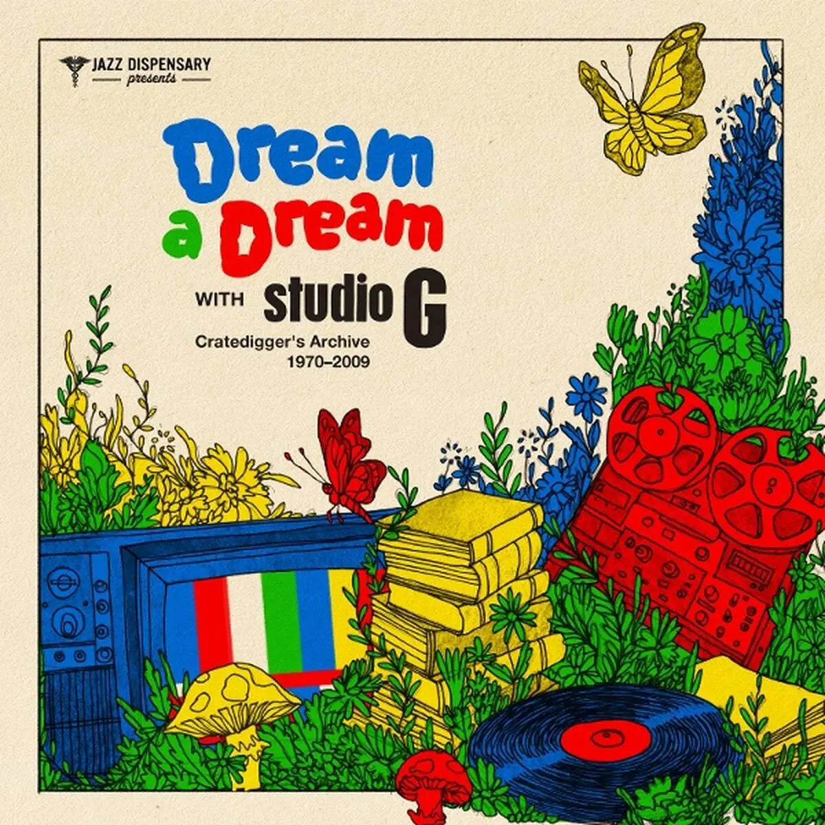 Dream A Dream With Studio G: Cratedigger's Archive (1970-2009): Opaque Red Vinyl LP