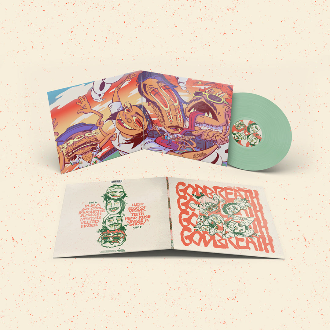 GODBREATH: Gatefold Coke Bottle Clear Vinyl LP
