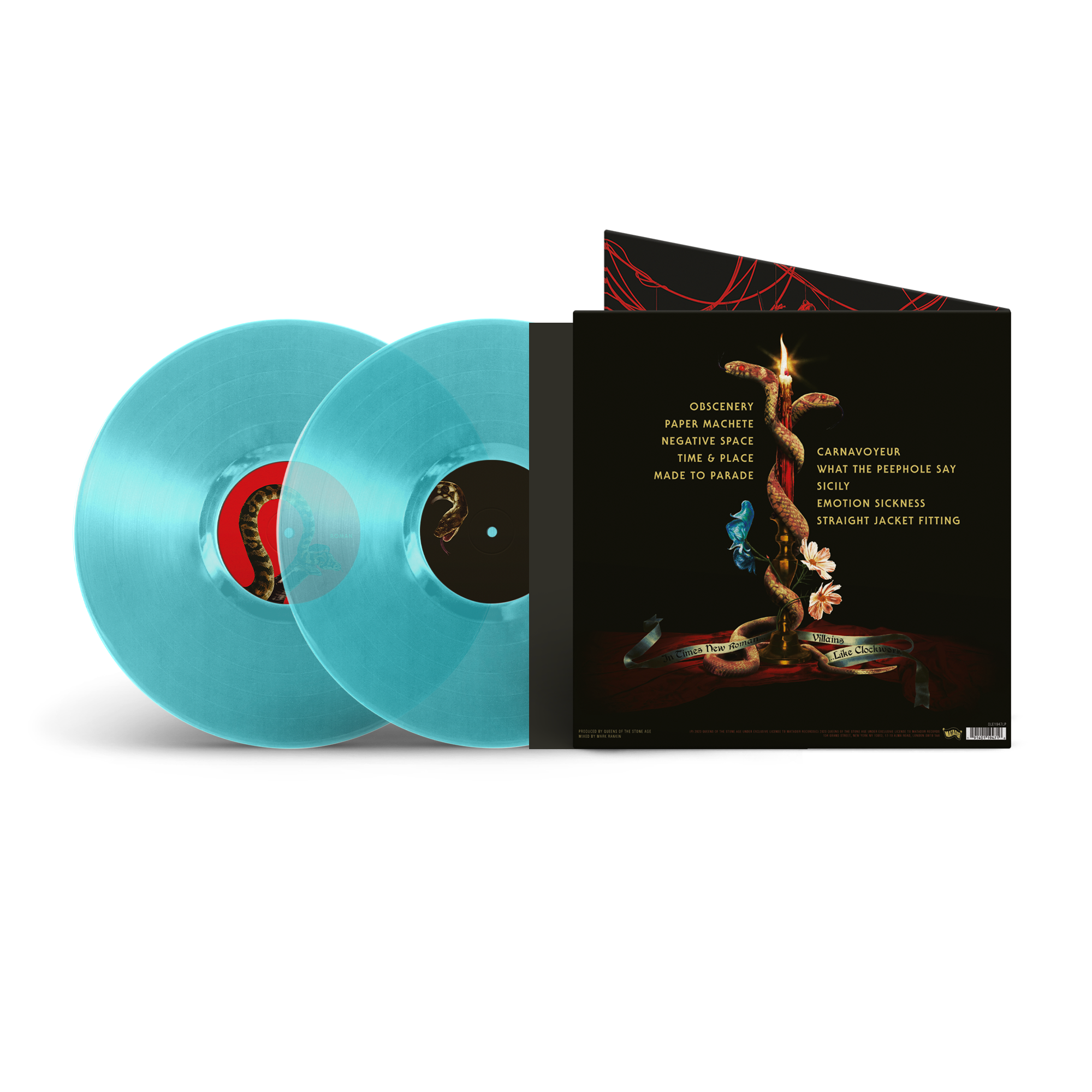 In Times New Roman... Translucent Blue 2lp