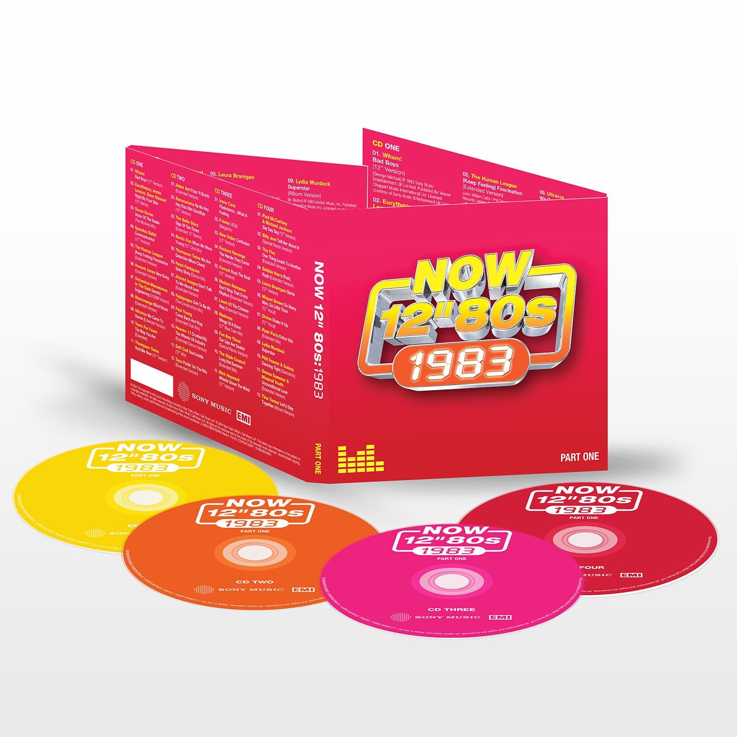 NOW 12” 80s: 1983 - Part 1 (4CD)