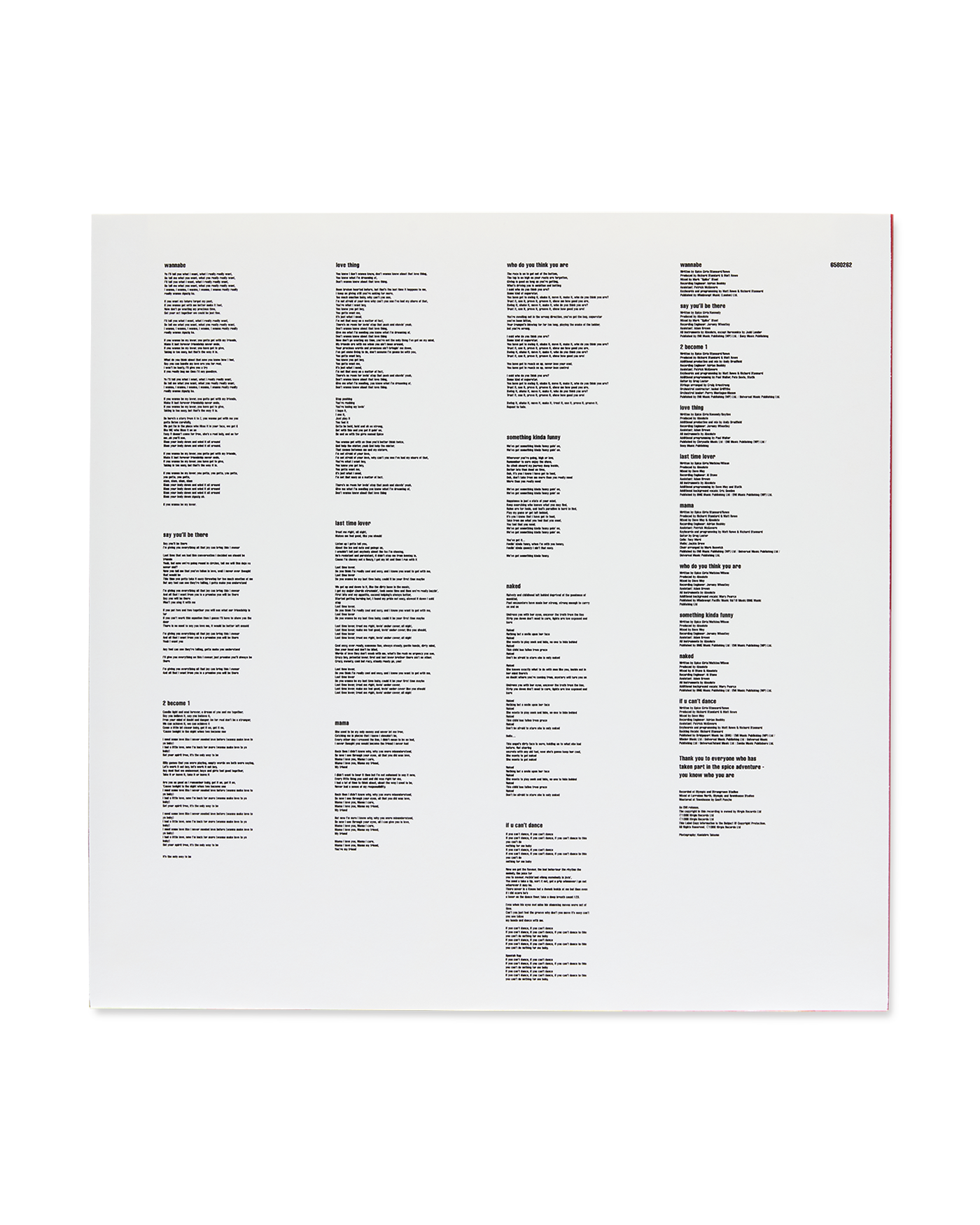 Spice: Limited Clear Vinyl LP [NAD24]
