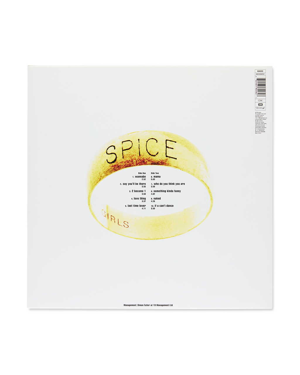 Spice: Limited Clear Vinyl LP [NAD24]