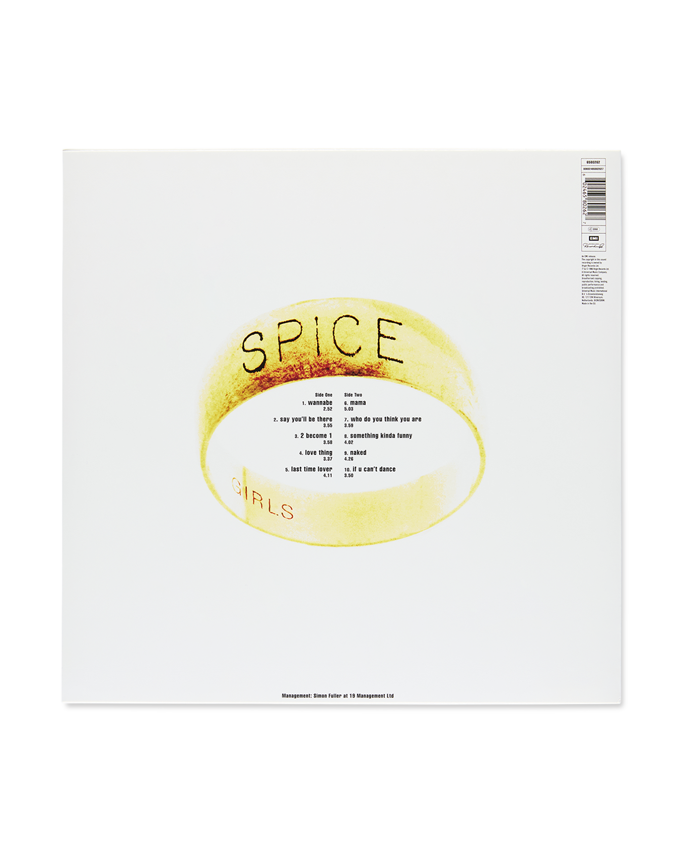 Spice: Limited Clear Vinyl LP [NAD24]