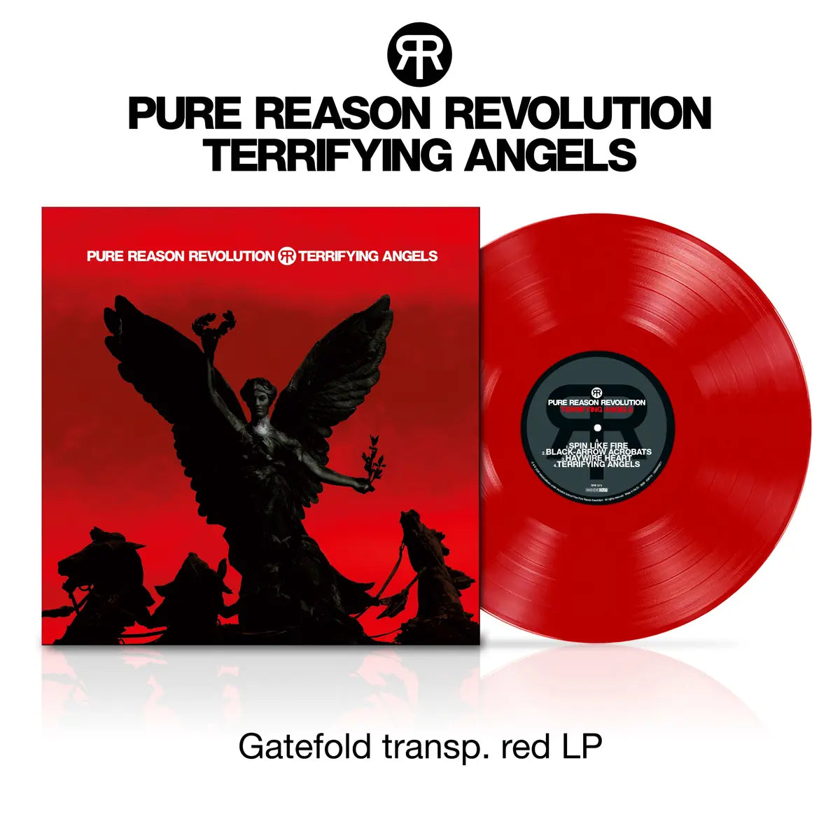 Terrifying Angels: Transparant Red Vinyl LP