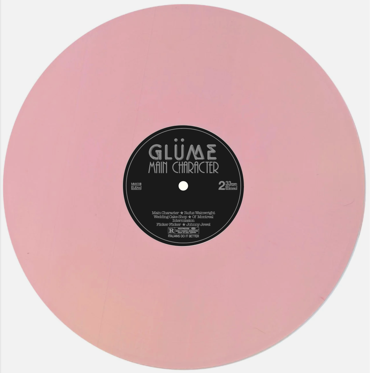 Main Character: Opaque Baby Pink Vinyl 2LP