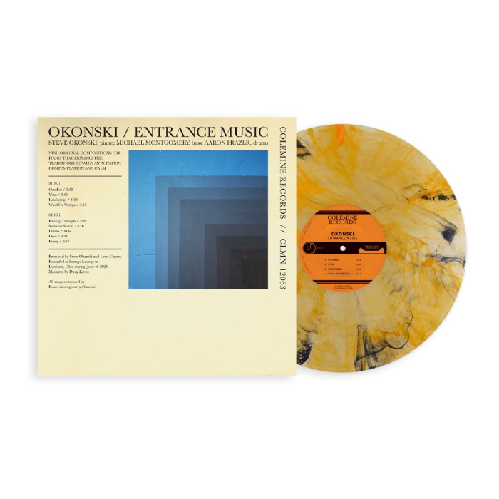 Entrance Music: Limited Orange & Black Swirl Vinyl LP