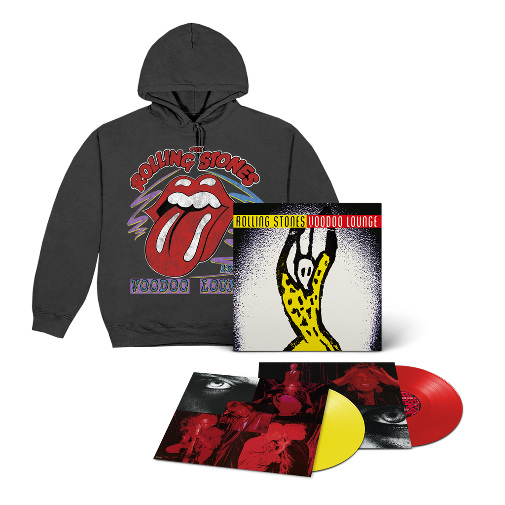 Voodoo Lounge (30th Anniversary): Red & Yellow Vinyl 2LP + Hoodie