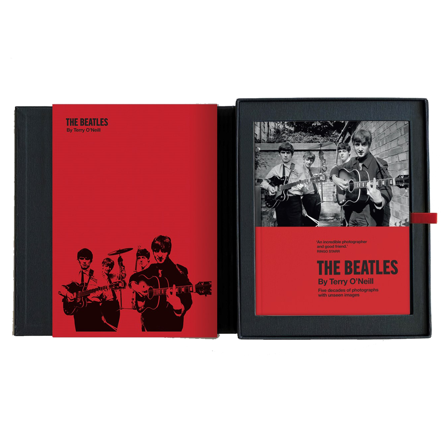 The Beatles by Terry O'Neill - Five Decades of Photographs: Deluxe Edition Hardback Book