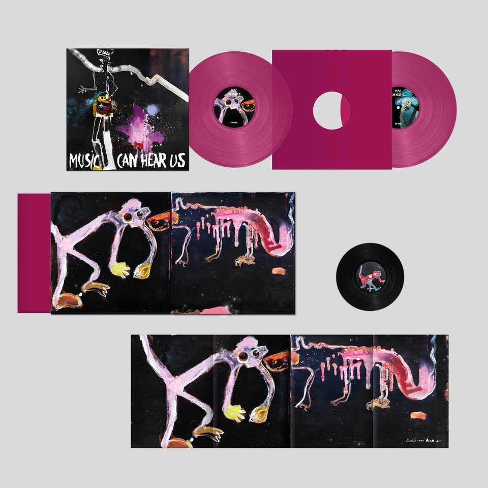 Music Can Hear Us: Limited Magenta Vinyl 2LP & 7"