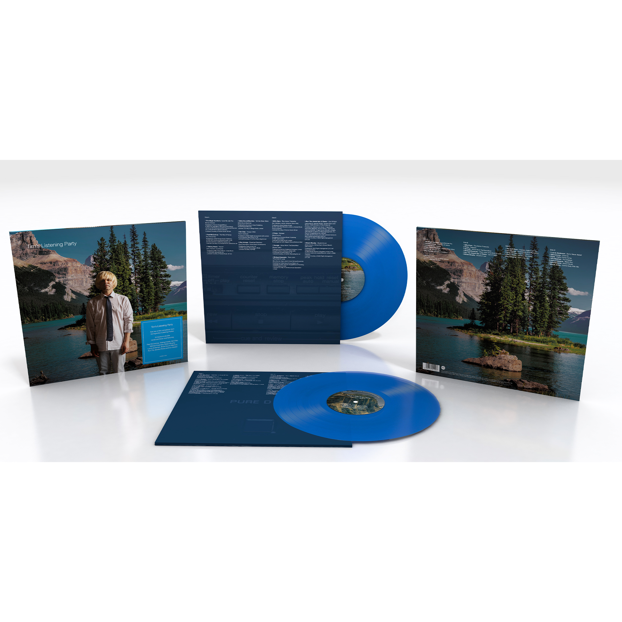 Tim Burgess Listening Party Volume 2: Translucent Blue Vinyl 2LP