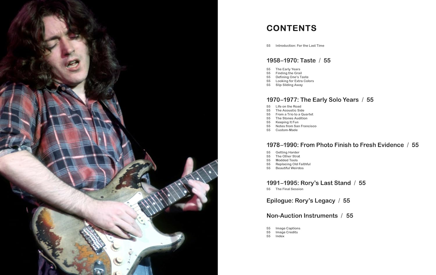 Gallagher's Guitars: The Rory Gallagher Collection Hardback Book