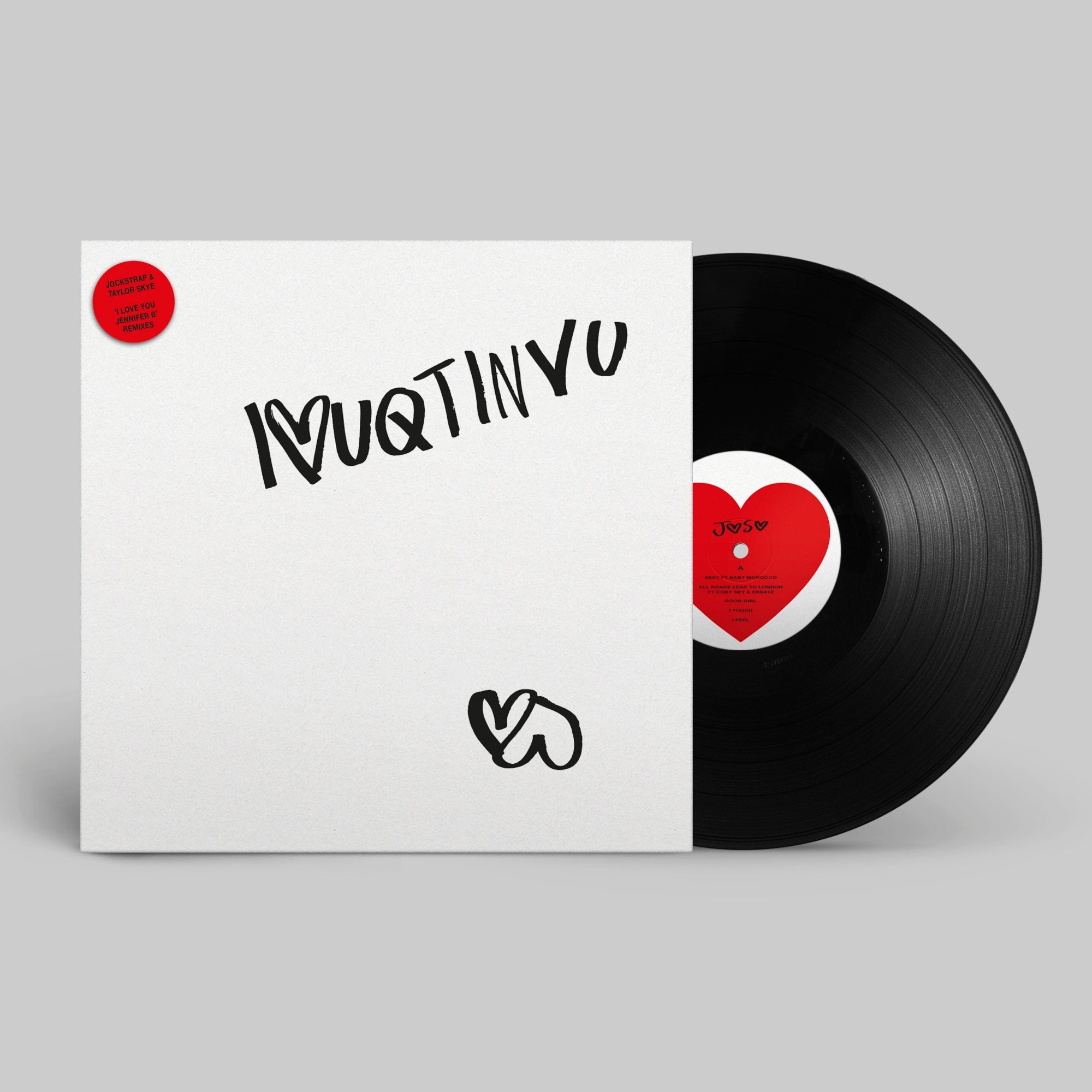 I<3UQTINVU - Remix album: Vinyl LP