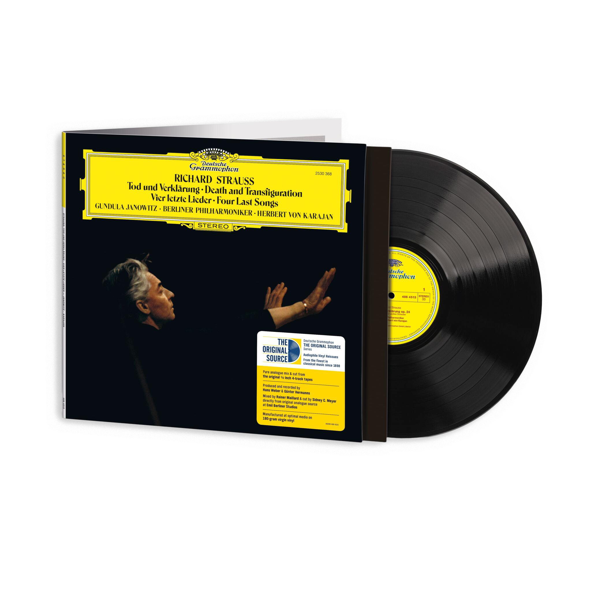 R. Strauss - Tod Und Verklärung / Vier letzte Lieder: Vinyl LP