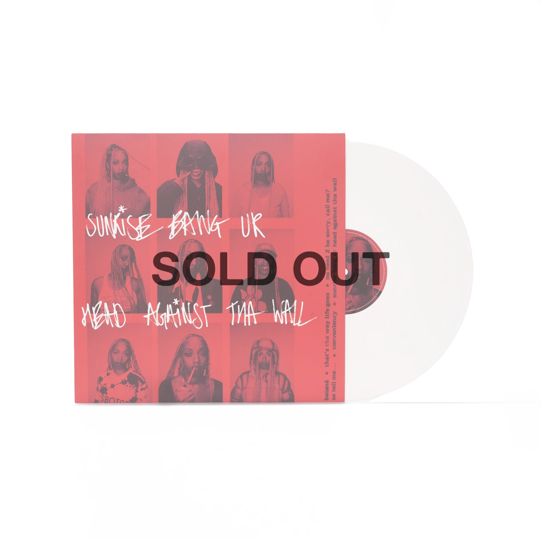 Sunrise Bang Ur Head Against Tha Wall:  Limited Edition White 12” EP