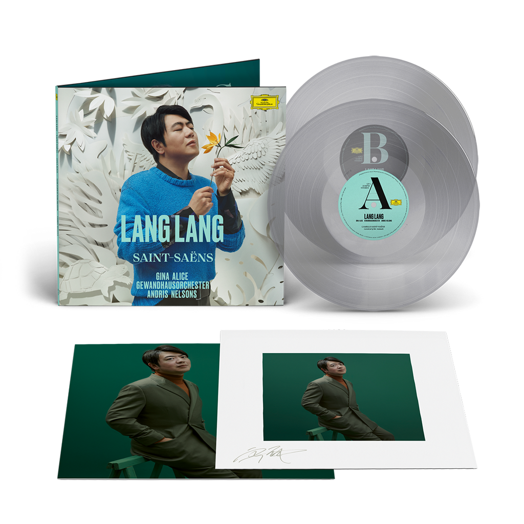 Saint-Saëns: Exclusive Clear Vinyl 2LP + Signed Art Print
