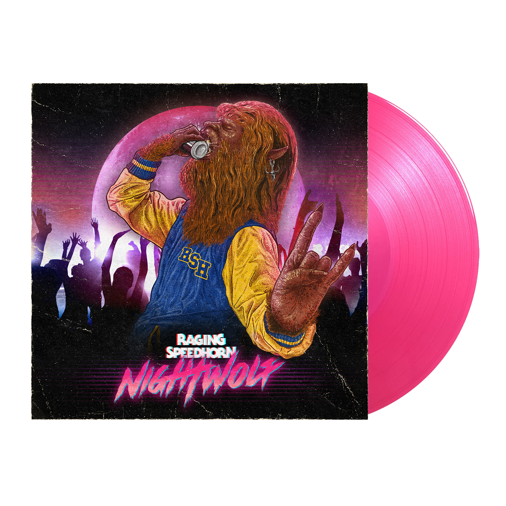 Night Wolf: Hot Pink Vinyl LP